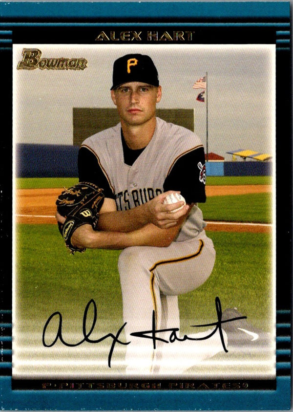 2002 Bowman Draft Picks & Prospects Chrome Alex Hart #BDP85 Rookie