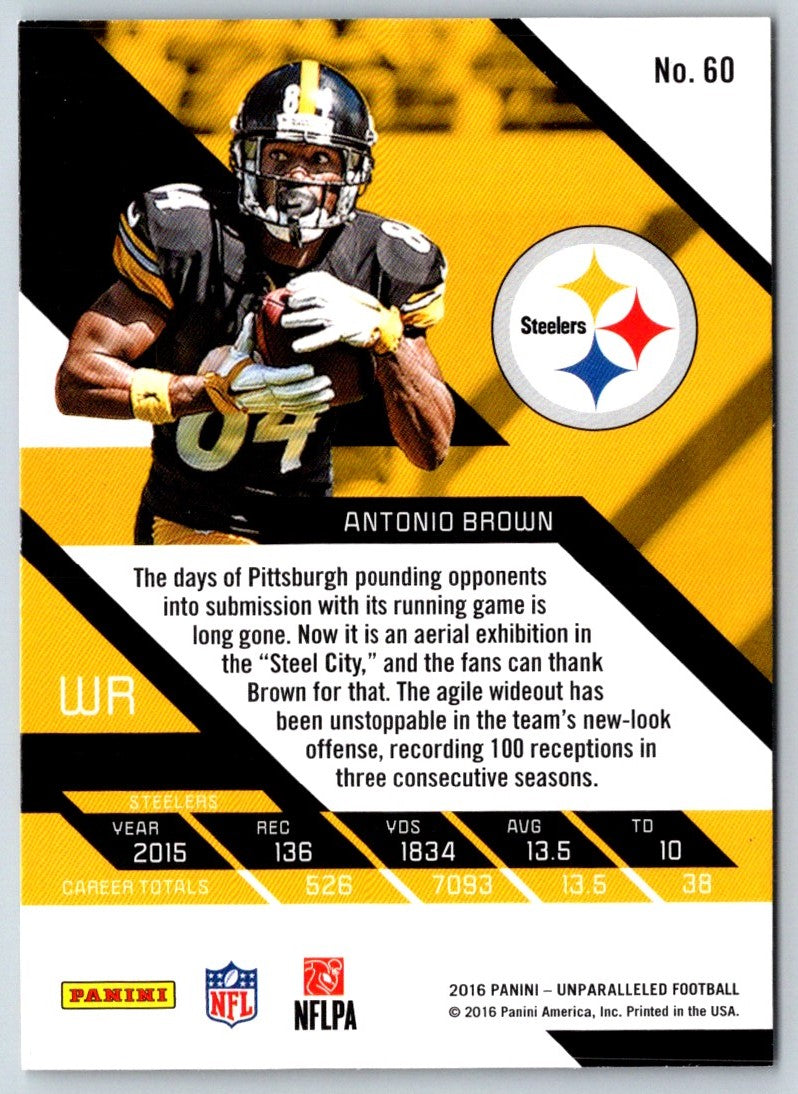 2016 Panini Antonio Brown #