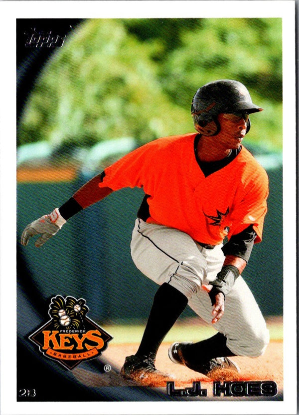 2010 Topps Pro Debut L.J. Hoes #373