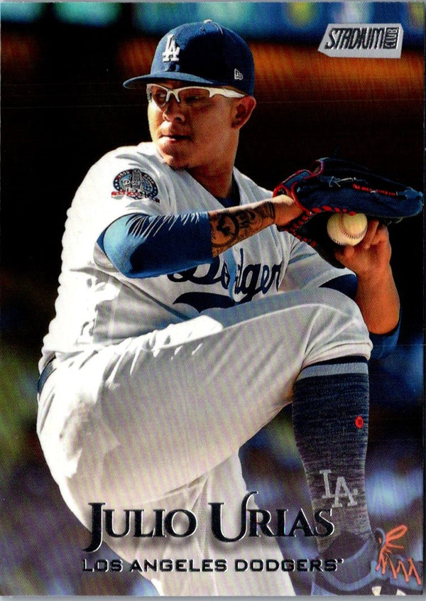 2019 Stadium Club Julio Urias #147