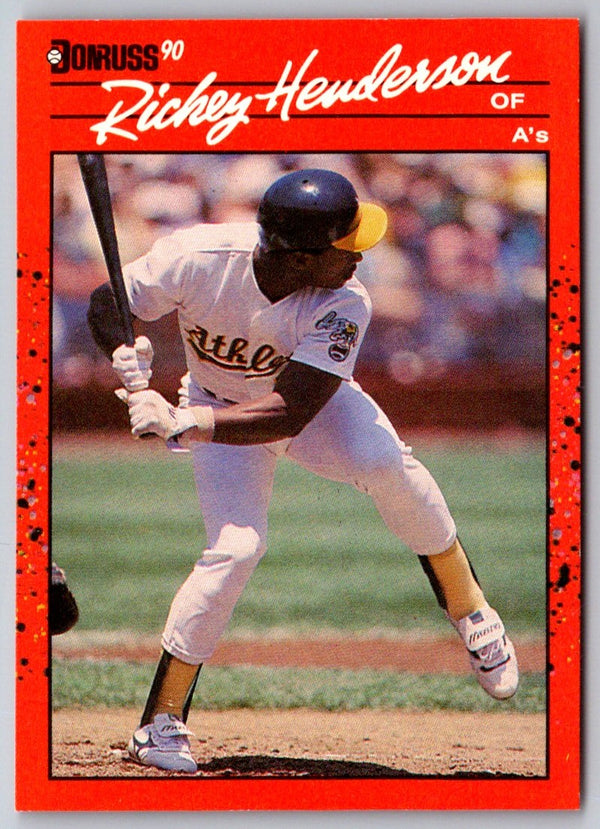 1990 Donruss Henley Henderson #304