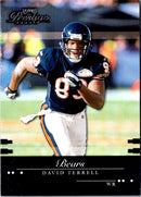 2002 Playoff Prestige David Terrell