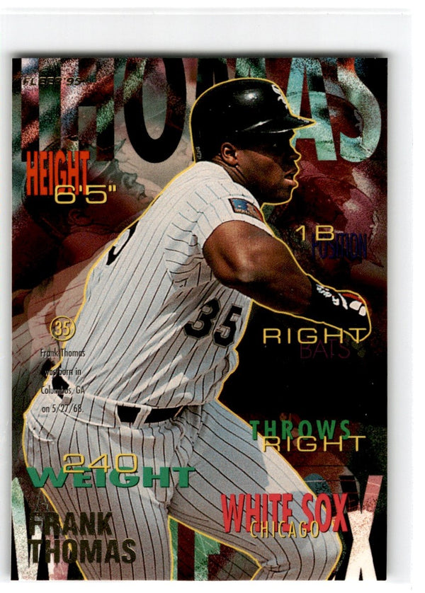 1995 Fleer Frank Thomas #128