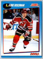 1991 Score Canadian Laurie Boschman #436