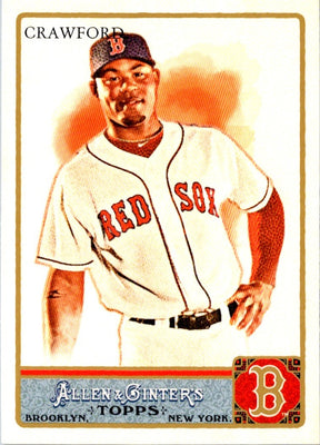 2011 Topps Allen Ginter Carl Crawford #50