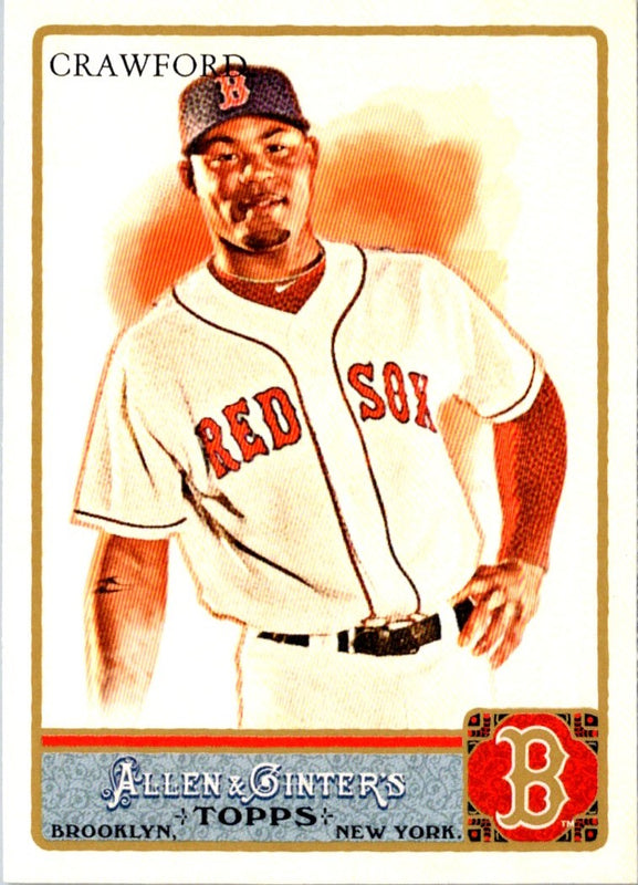 2011 Topps Allen Ginter Carl Crawford #50
