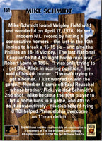 1994 Ted Williams Mike Schmidt #151