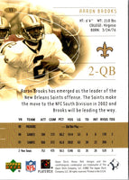 2002 Upper Deck Aaron Brooks #35