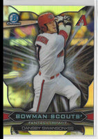 2015 Bowman Chrome Dansby Swanson #BSI-DS