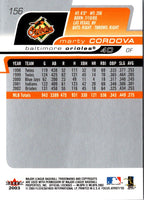 2003 Fleer Focus Marty Cordova #156