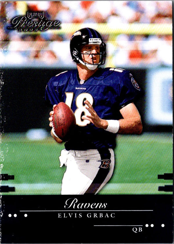 2002 Playoff Prestige Elvis Grbac #8