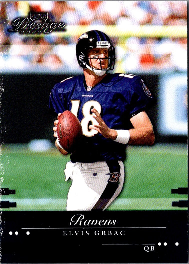 2002 Playoff Prestige Elvis Grbac