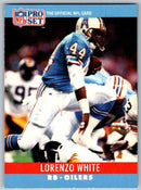 1990 Pro Set Lorenzo White