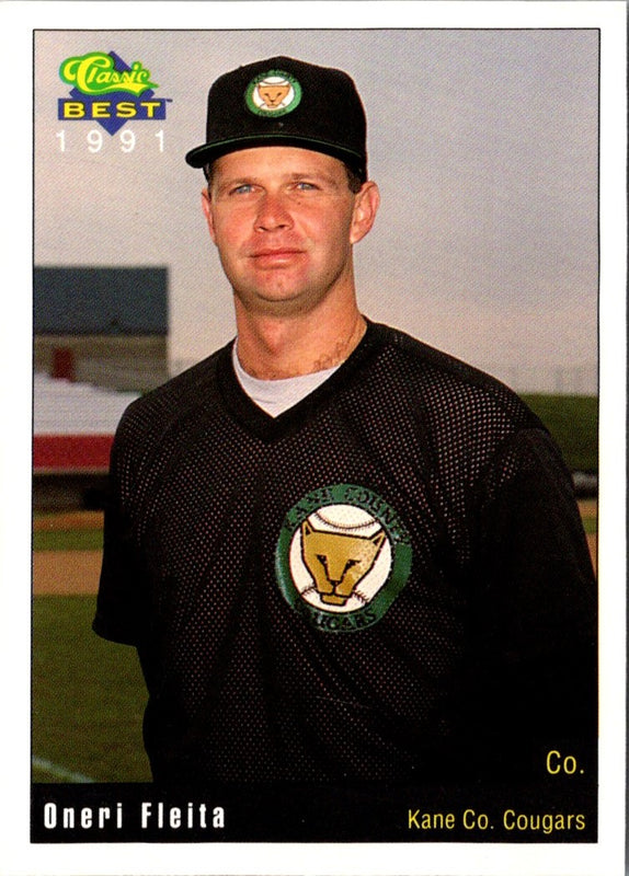 1991 Classic Best Kane County Cougars Oneri Fleita #28