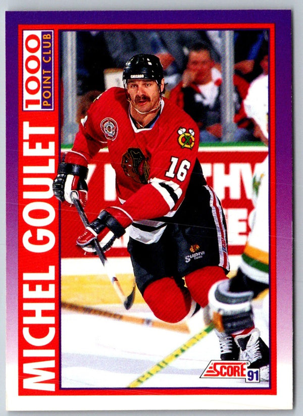 1991 Score American Michel Goulet #375