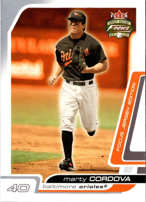 2003 Fleer Focus Marty Cordova #156