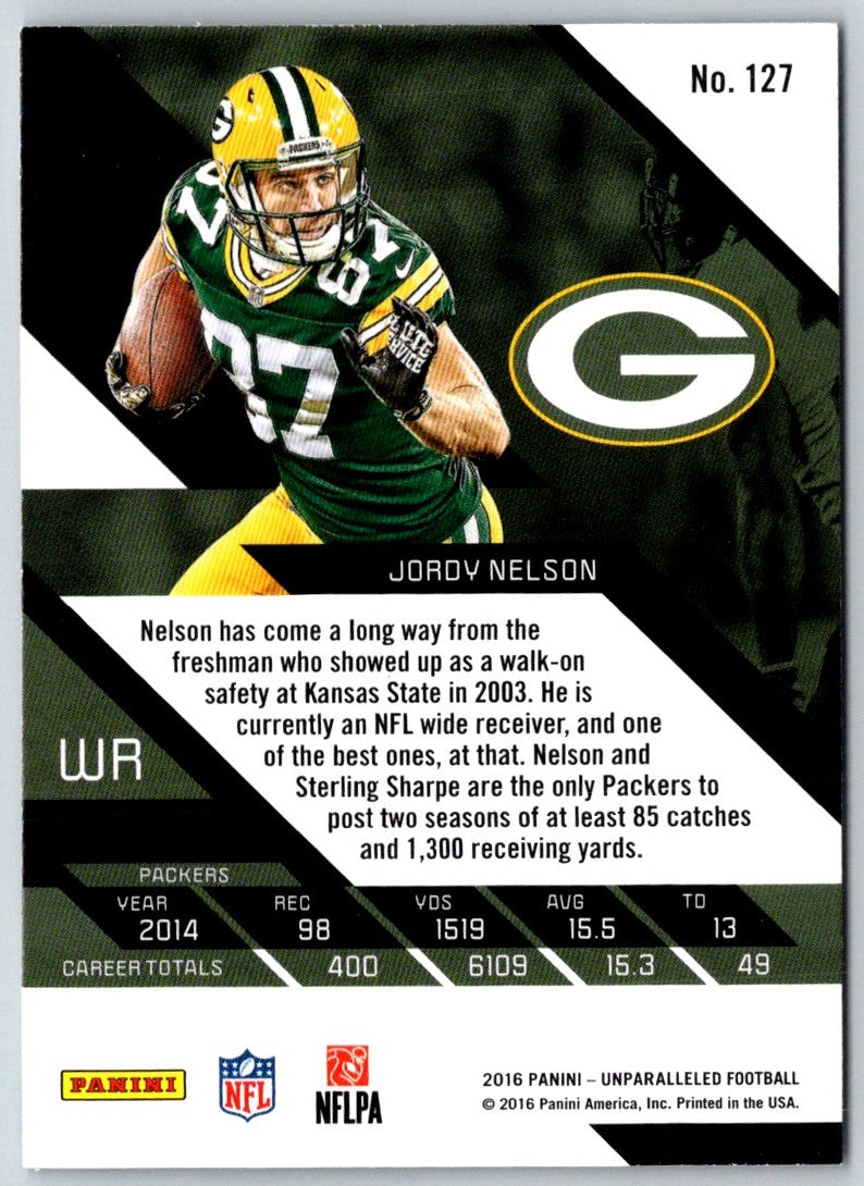 2017 Panini Playoff Momentum Jordy Nelson