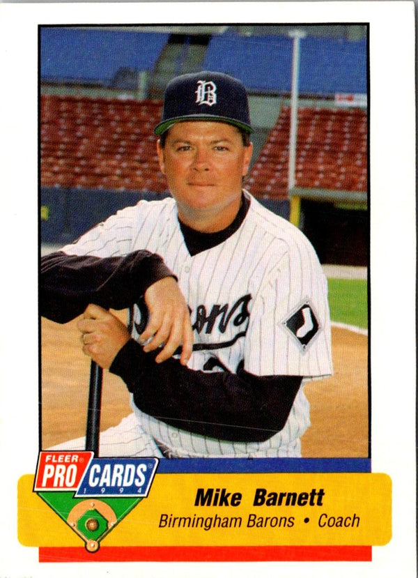 1994 Fleer ProCards Mike Barnett #638