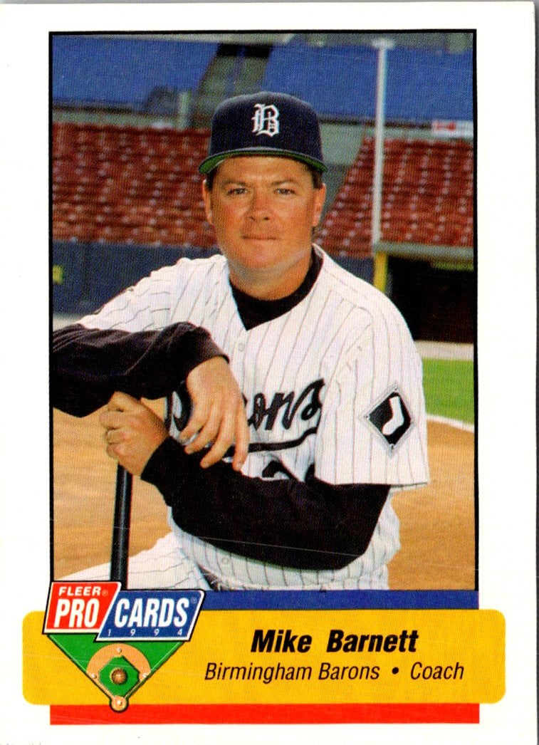 1994 Fleer ProCards Mike Barnett