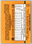 1989 Donruss David Cone