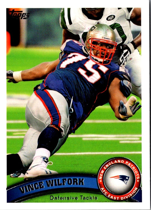 2011 Topps Vince Wilfork #154