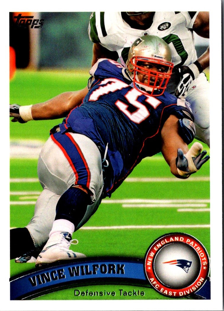 2011 Topps Vince Wilfork