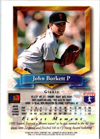 1994 Finest John Burkett #295