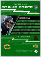 1999 Upper Deck Strike Force Cade McNown #SF8
