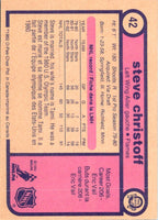 1982 O-Pee-Chee Steve Christoff #42