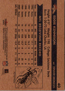 2001 Fleer Tradition Glossy Eddie Kennison