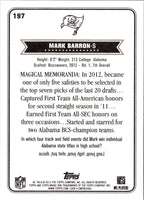 2012 Topps Magic Mark Barron #197 Rookie