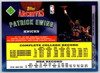 1993 Topps Patrick Ewing #64