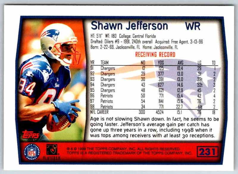 1999 Topps Shawn Jefferson