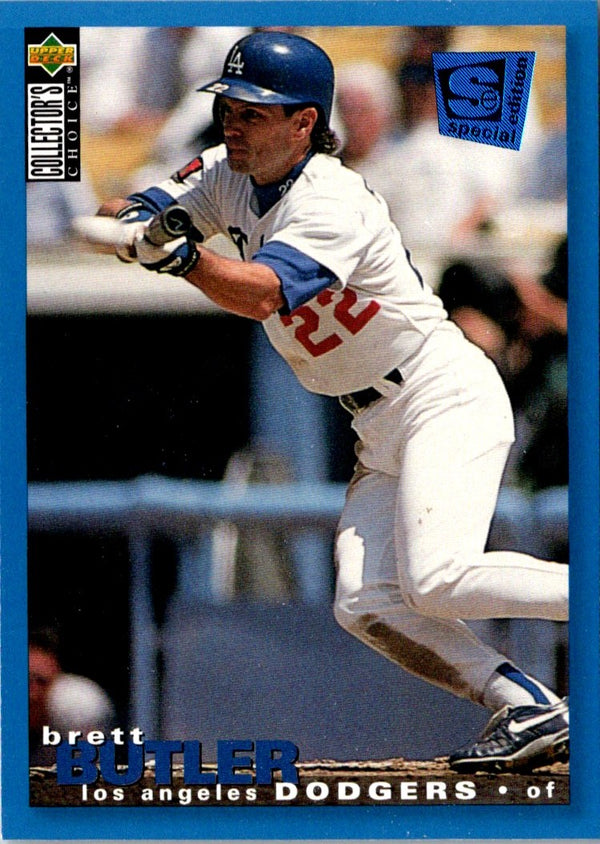 1995 Collector's Choice SE Brett Butler #87