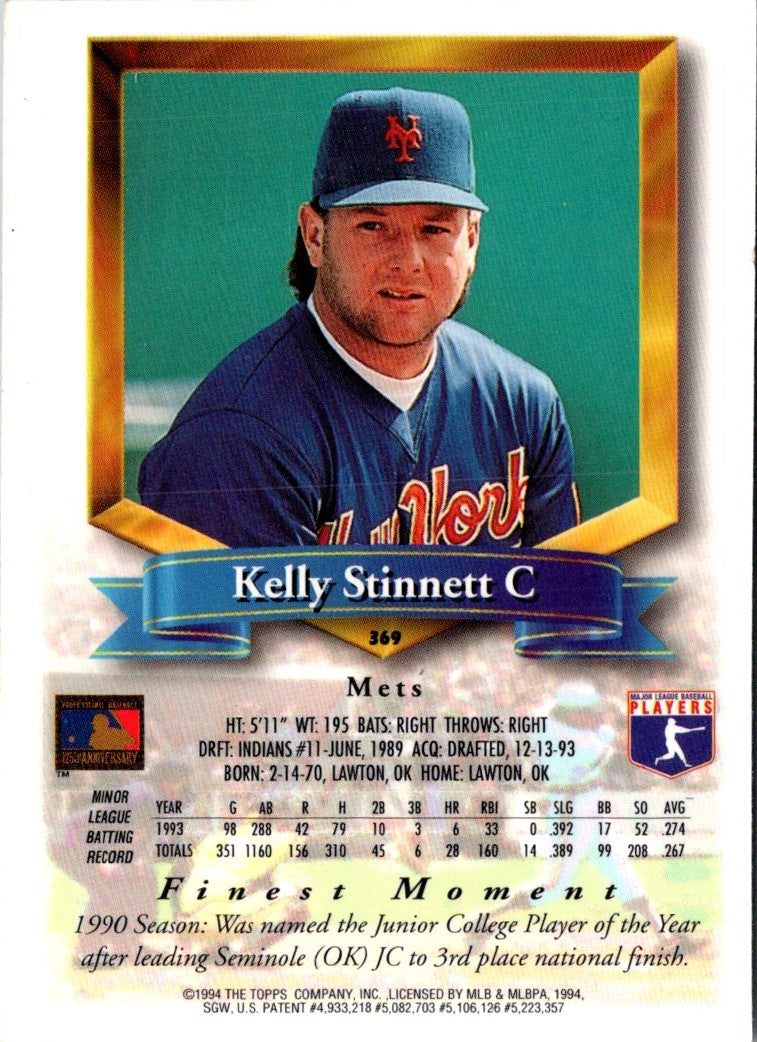 1994 Finest Kelly Stinnett