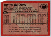 1983 Topps Curtis Brown #220