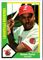 1990 CMC Louisville Redbirds Dennis Carter #10