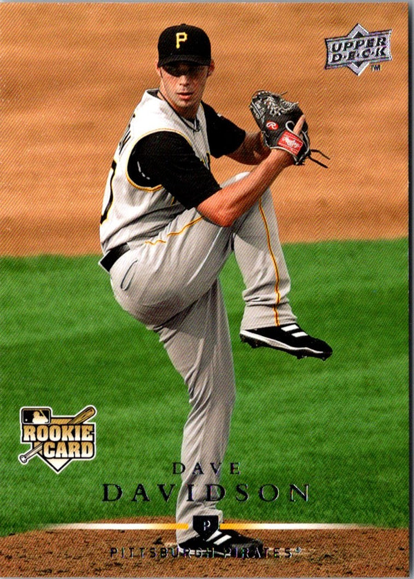 2008 Upper Deck Dave Davidson #345