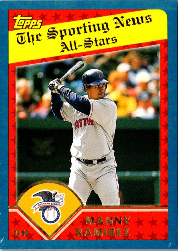 2003 Topps Manny Ramirez #366