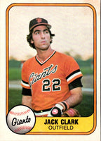 1981 Fleer Jack Clark #433