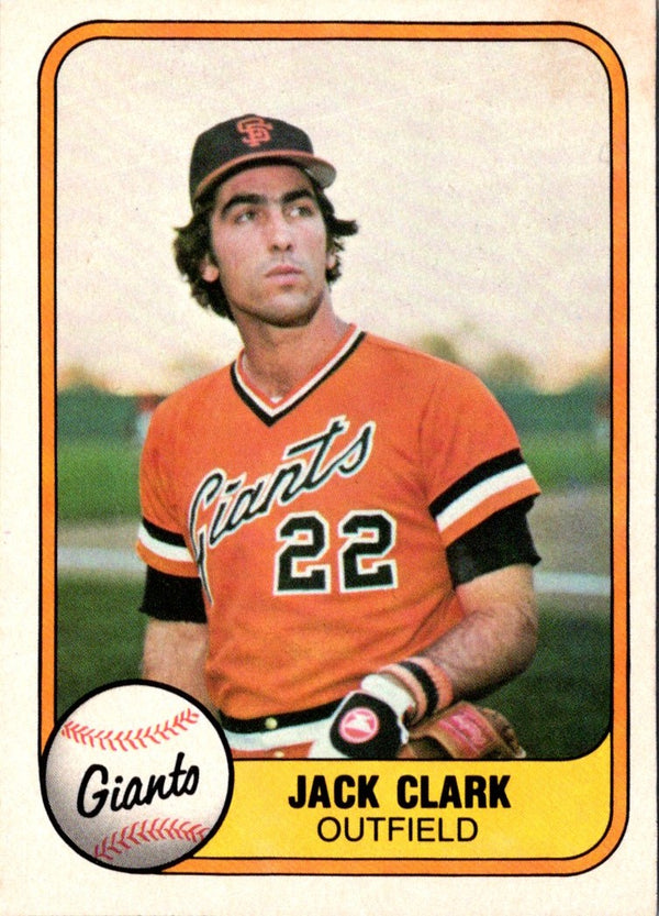 1981 Fleer Jack Clark #433