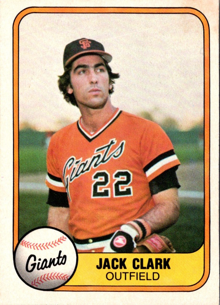 1981 Fleer Jack Clark