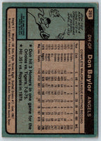1978 Upper Deck Don Baylor #285