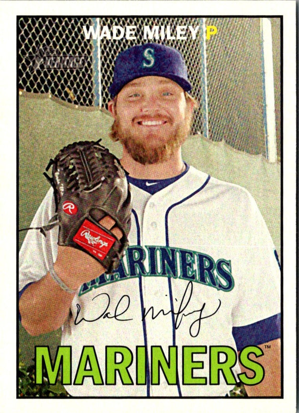 2016 Topps Heritage Wade Miley #116