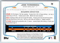 2014 Bowman Jose Fernandez #79