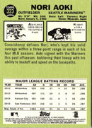 2016 Topps Heritage Nori Aoki