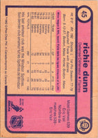 1982 O-Pee-Chee Richie Dunn #45