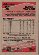 1989 Topps Dave Taylor