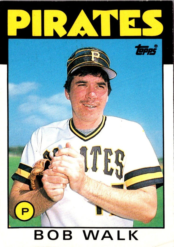 1986 Topps Traded Bob Walk #120T