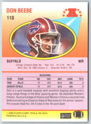 1990 Fleer Don Beebe